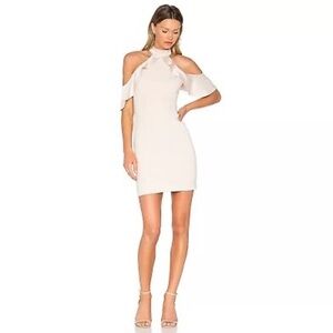 NWT Alice + Olivia Revolve Ebony Cold Shoulder Dress Cocktail Wedding Party